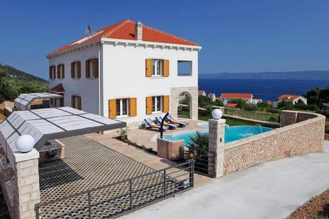 A LUX-class villa in one of the most respectable and famous places in Croatia - in the town of Bol on the island of Brac! The town is famous for its Cape Golden Horn, which changes shape depending on the direction and strength of the wind. This luxur...