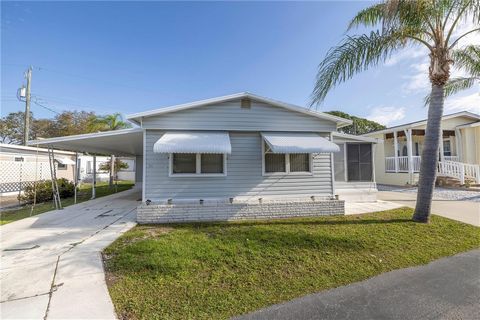 Nestled within the tranquil Southwinds community (55+) just minutes from Siesta Key! This mobile home presents a delightful opportunity for comfortable living. This home is two bedrooms, one full bath, and one half bath. Boasting a thoughtfully desig...