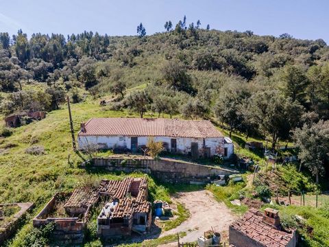 Old house for total refurbishment, located in Monte da Serra - Benafátima, set in a quiet area about 6km from the village of São Marcos da Serra. This property consists of 2 articles, an urban article with 126 m2 and a rustic article with 38760 m2. T...