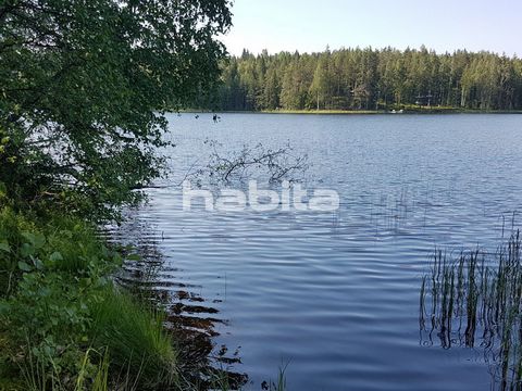 Plot for sale in Rukolahti by the lake. The building right is 200㎡ area 2 of the beach master plan according to the inner lake area. There is an electric cable at the border of the plot, you can connect by paying the connection fee. Plenty of trees o...