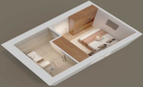 Checkmyguest biedt u deze moderne studio van 15 m² op de 1e verdieping, bereikbaar via een trap, in het hart van de Marais, die elegantie en warme tinten combineert, ideaal voor 2 personen. Geniet van een warme, volledig uitgeruste ruimte dicht bij d...