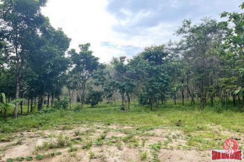 Land for sale, 3-2-0 Rai (5,600 sqm), surrounded by mountain views in Mai Khao, Phuket. The width of the plot is about 51 meters and length 159 meters. It is surrounded by a community with an agricultural lifestyle. The wind blows all the time, and e...