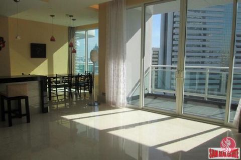 This spacious 125sqm, 2-bedroom, and 2-bathroom unit boasts a serene atmosphere with ample natural light, complemented by a balcony The condominium enjoys a prime location with easy access to key amenities, transport links, and vibrant city life. A p...