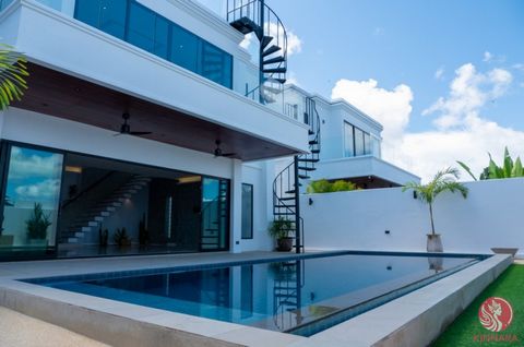 Stunning New Luxury 2-Bedroom Pool Villa in Rawai, Phuket - For Sale Experience contemporary elegance in this brand-new luxury villa, completed in August 2024. Nestled in the highly sought-after area of Rawai, Phuket, this property offers a perfect b...