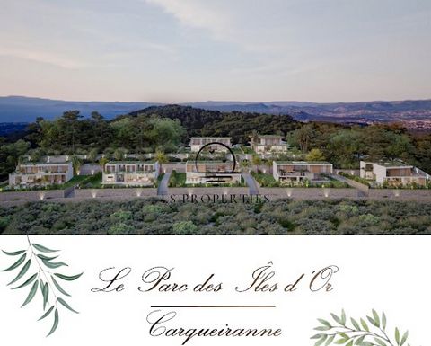 NEW EXCLUSIVE LS PROPERTIES - 1.5 km from the village and port of CARQUEIRANNE, Magnificent Californian style villa project, to be built on flat land, within a secure, intimate development made up of 10 exceptional villas (RE 2020), offering a view o...