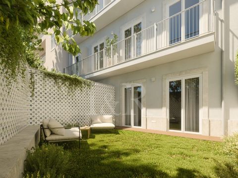 Spacious 1 bedroom apartment, with 89 sqm, located near Marquês de Pombal, in the Sousa Martins Apartments development. This apartment is distributed as follows: upon entering, we find an entrance hall; on the left side, we have the most private area...