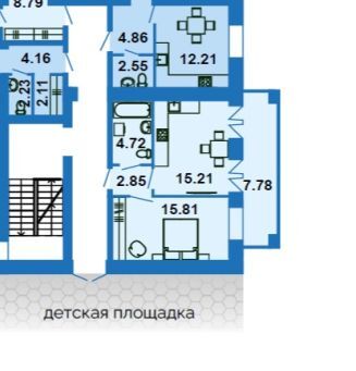 Предлагаю к покупке квартиру 47.2 кв.м от застройщика.        Без комиссии с покупателя. -АОГВ -Кухня15+ кв.м        -Комната 15.8 км.м -Закрытая территория, парковка -Благоустроенная территория, детская-спортивная площадка, парковка.        -Тихий р...