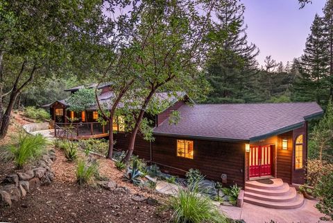 A Serene Mountain Retreat in Soquel. Nestled in the redwoods of Soquel Hills, 2293 Laurel Glen Road offers tranquil mountain living with modern amenities. Set on 5.5 pristine acres, this property provides peace, privacy, and stunning natural beauty. ...