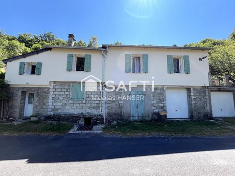 Cette maison de 139m2 avec T2 attenant se situe sur une propriété de 17200m2. Ce coin de tranquillité et de nature vous permettra d'y vivre paisiblement. Vous disposerez d'un grand garage de 60m2 sur la partie basse avec porte électrique. Quelques ma...