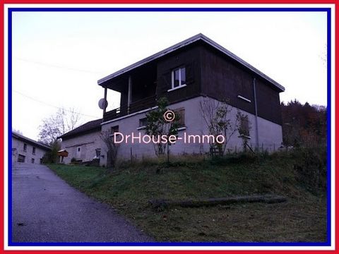 SAINT JULIEN EN VERCORS - 26420 - SALE - SEMI-DETACHED HOUSE (Possibility of acquisition of adjoining farmhouse) - SOLD RENTED (Tenant for the year). House 5 main rooms + garage and outbuildings on land of about 430m² + non-private use of land in com...