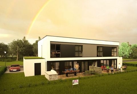 Welcome to a new era of living, an innovative and economical house concept awaits you! By implementing the KfW 40 standard, a photovoltaic system with storage and the excellent heat storage of the building envelope, you gain almost independence in te...