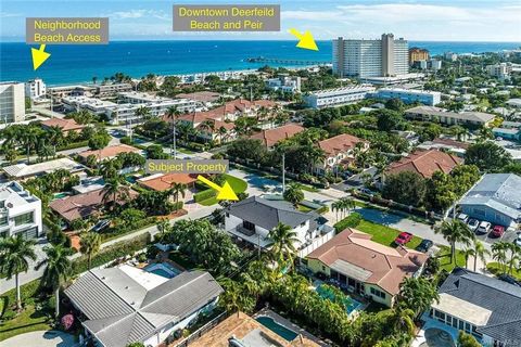 Welkom in dit prachtige huis aan zee, op een steenworp afstand van de prachtige stranden van Boca Raton en gelegen in de prestigieuze wijk Spanish River Land! Dit huis is gelegen op een extra grote omheinde tuin met voldoende groene ruimte en een ong...