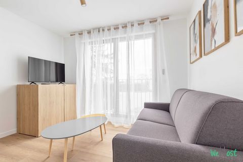 Checkmyguest oferuje Ci ten ekskluzywny apartament o powierzchni 63 m², idealny dla 6 osób, z balkonem i parkingiem w cenie. Nowoczesny, przestronny i klimatyzowany, oferuje wszystko, czego potrzebujesz do komfortowego pobytu. Położony w Champigny-su...