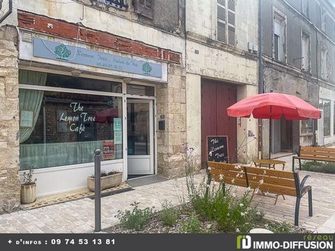 Fiche N°Id-LGB163359 : Sauze vaussais, Maison d'environ 142 m2 comprenant 5 piece(s) dont 2 chambre(s) + Cour de 222 m2 - Construction Pierres - Equipements annexes : cour - cheminee - cave - chauffage : Electrique - Classe Energie E : 328 kWh.m2.an ...