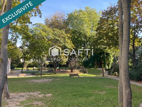Triangle d'Or, appartement avec 3 chambres, triple exposition, balcon face à la verdure