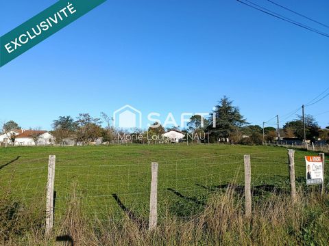 Terrain plat constructible - 1600m² - Campagne - Secteur rare