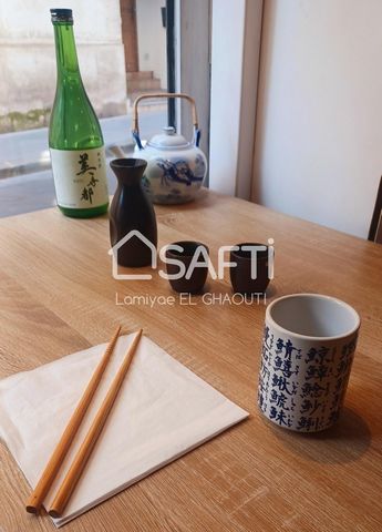 Grand restaurant d'ANGLE avec APPARTEMENT de 85m²