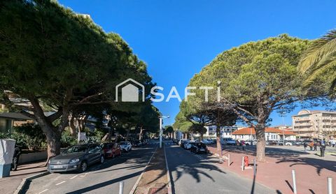 A seulement 200 mètres du bord de mer, ce spacieux appartement en rez-de-chaussée est vendu avec un parking privatif en sous-sol