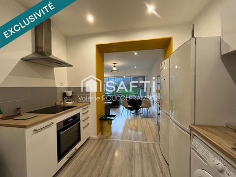 Immeuble en co-living avec 5 ch louées-Jardin-cave