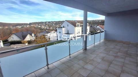 Appartement F4, d'environ 105 m2, avec terrasse, garage et cave