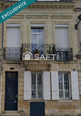 Maison spacieuse de 177 m² – Quartier Saint-Seurin, Bordeaux