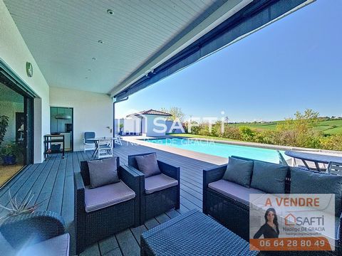 Sublime propriété contemporaine T6 sur les coteaux