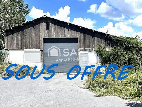 LOCAL COMMERCIAL DE 300M2 ENVIRON SUR UN TERRAIN DE 625M2