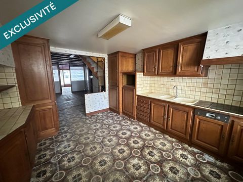 Maison a rénover avec beaucoup de potentiel