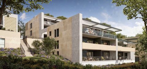 In the heart of the Monts d'Or, nearly 4 minutes walk from shops and schools, in an exceptional wooded site with unobstructed views of the valley, you will have the privilege of developing in a prestigious Residence with stone facades, faithful to th...