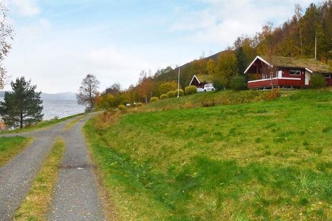 Perfect for holidays by the fjord. South-facing holiday home sheltered from westerly winds. Perfect for anglers, friends and family. Living room with kitchen area and wood burning stove. Parabok with Astra1 for German and European TV channels. Wirele...