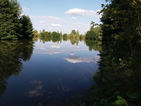 For lovers of fishing! This lake of 2 hectares is filled with all sorts of fish. It benefits from being filled permanently with spring water coming from the deep soil, and maintains a constant level between 2.5 and 3 metres deep. Surrounded with more...
