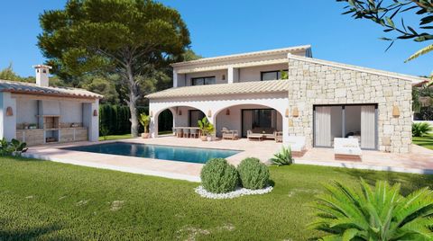 This project is located in the beautiful urbanisation La Cala in Javea, close to the beautiful azure pebble beach Portichol. The villa is set on a flat fully fenced plot of 1005 m2 and will be accessible via both an automatic gate and a pedestrian ga...