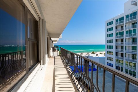Opportunity BALCONY OCEAN VIEW own an amazing oceanfront amazing intercoastal and the Oceanview.45 unit building on Millionaire’s Row! Recently recertified for 40 years, Galeria, the pinnacle resort style building, you can lounge by the pool, go to t...