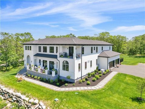 This incredible modern Mediterranean Villa offers incredible view of the State capital from almost every room. This Home is a showstopper!!So much detail, Custom floor to ceiling windows. This home is one of a kind in State of CT, One of the most des...