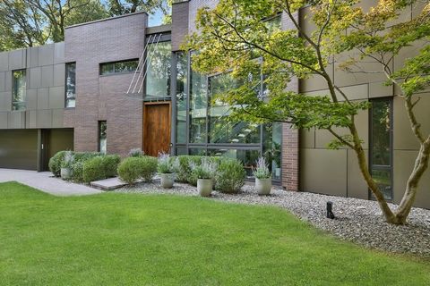 Luxurious impressive Modern Contemporary home 12 years young w Stunning Walls of Glass, less than an hour from Manhattan. Chappaqua Schools. Great Taxes. Built with the finest custom materials and care on quiet 6.2 acres. Features architectural windo...