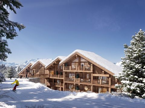 The new Bois des Ours development enjoys a prime location in the Rond-Point des Pistes neighborhood, offering ski-to-door access to the 3 Valleys and panoramic views of the resort center and the Roc de Fer. The project, signed by a great name in moun...