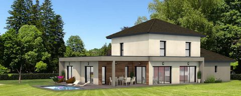 Hello Your local builder: Demeures Rhône-Alpes offers you in exclusivity On a plot of land of about 1100m2, a project to build a house of 150m2 Tailor-made plans will be offered to you (and we can build a smaller or larger house, of course) If you ar...