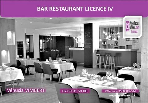 A 15 min de Rouen ! Vénucia VIMBERT vous propose en exclusivité, le FONDS DE COMMERCE de ce bar Restaurant de 80 m². Affaire bien placée au centre d'une ville attractive et dynamique. Le restaurant dispose d'une salle pouvant accueillir 30 couverts e...