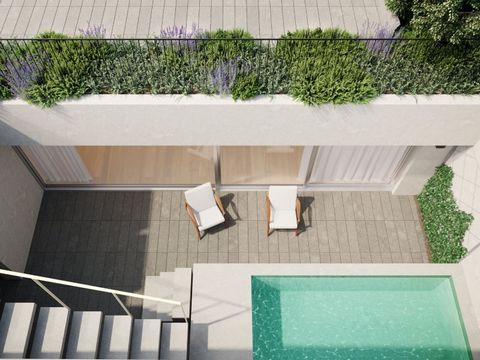 Gross Private Area 176.36 sq. m. and terrace with 234.86 sq. m. Private pool and 3 parking spaces and storage room integrated in the exclusive LINEA - Residences development. The location of LINEA Residences, inserted in a prime and central area of t...