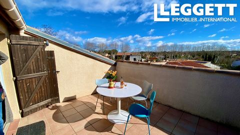 A24415GA11 - Although this is a village house, it is on the outskirts of the old village and so is not hemmed-in by other properties, so it is light and bright with amazing views overlooking the Canal du Midi, towards Ventenac -en -Minervois. Entranc...