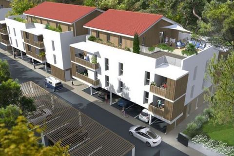 Dpt Landes (40), à vendre BISCARROSSE appartement T2 de 41,66 m²