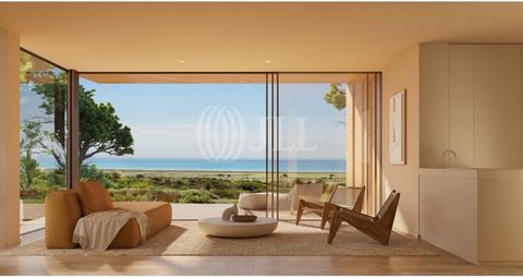 1 bedroom apartment with 83 sqm, new, with 2 parking and terrace, surrounded by extensive sands, cliffs, green areas and bathed by the intense blue of the Algarve sea, in the residential resort Palmares Ocean Living & Golf in Lagos. The 44 'Signature...
