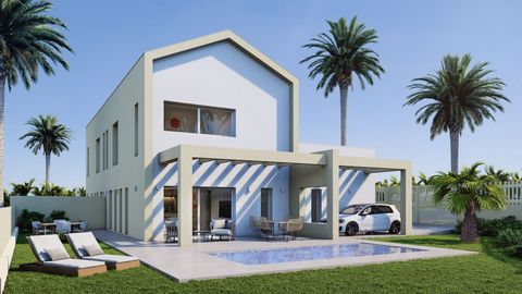 New promotion of modern villas on a beautiful development close to Alhaurín Golf and the town of Coín. They are distributed over 3 floors as follows: First Floor: Bright entrance hall that leads to a spacious living-dining room open to a modern kitch...