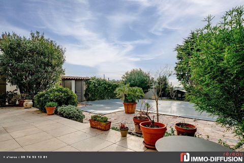 Mandate N°FRP157347 : House approximately 128 m2 including 5 room(s) - 4 bed-rooms - Garden. Built in 1990 - Equipement annex : Garden, Terrace, Garage, parking, double vitrage, piscine, Fireplace, and Reversible air conditioning - chauffage : electr...