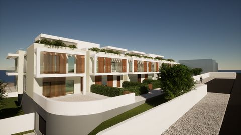 Urban land in Mafra with 3.463 m2. The photos show the idea of building 6 semi-detached houses, with 3 or 4 bedrooms, on -1, 0 and 1 floors. The corner houses also have an extra side garden, one to the east and the other to the west. There will be pl...