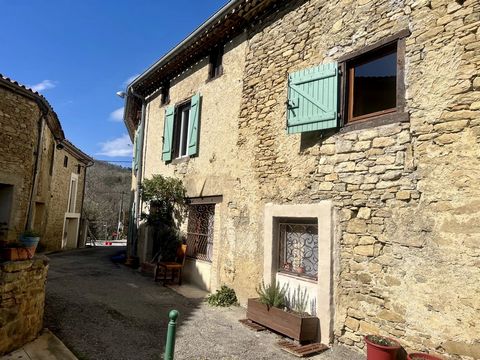 In a pretty village, close to Limoux, lies this charming stone built village house. Renovated in recent years it is ready to move into with just one reception room to finish off according your own taste. Laid out over 3 floors with its original centr...