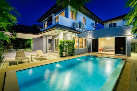 Welcome to this luxurious residence where every detail is crafted for your comfort and pleasure. This stunning pool villa with fresh renovations is offered at an exceptional price! Within the villa complex, there's a clubhouse with a fitness center, ...