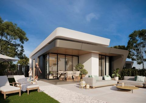 Ontdek deze eigentijdse vrijstaande villa's naast een van de mooiste golfbanen van de Costa Blanca met adembenemend panoramisch uitzicht.. . Deze moderne woningen, met 2, 3 en 4 slaapkamers zullen worden gerealiseerd op ruime comfortabele prive perce...