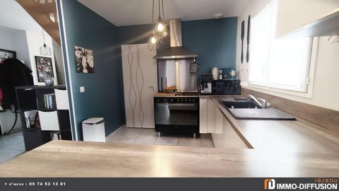 Mandate N°FRP159801 : House approximately 106 m2 - Garden. - Equipement annex : Cour *, Terrace, Garage, double vitrage, Fireplace, - chauffage : bois - Class Energy B : 54 kWh.m2.year - More information is avaible upon request...