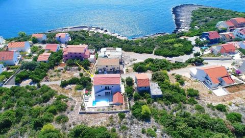 Perched on a hillside overlooking the sparkling Adriatic Sea, the Sea View House near Cara is a luxurious retreat on the stunning island of Korcula. Built in 2018, this modern villa offers guests a peaceful oasis just 0.07 km from the crystal-clear w...